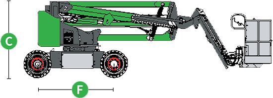 articulating boom lift size-2