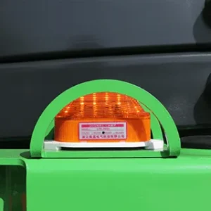 Electric scissor lift work indicating light