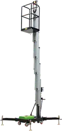 One Man Vertical Lift-Swing Outriggers